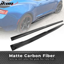 Load image into Gallery viewer, 2016-2024 Chevrolet Camaro ZL1 Style Side Skirt Extension Panel