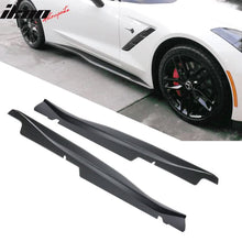Load image into Gallery viewer, 2014-2019 Chevy Corvette Z06 Style Unpainted 2PC Side Skirts Panel ABS