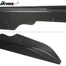 Load image into Gallery viewer, 2020-2025 Chevy Corvette C8 IKON Style Carbon Fiber CF Side Skirts 2PC