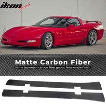Load image into Gallery viewer, 1997-2004 Chevy Corvette C5 IKON Style Side Skirts Carbon Fiber