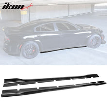 Load image into Gallery viewer, 2020-2023 Dodge Charger Widebody IKON Side Skirts Panel PP