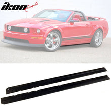 Load image into Gallery viewer, Universal Side Skirts 75" x 5" CDC Style Unpainted BlackÂ Rocker Panel
