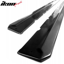 Load image into Gallery viewer, Universal Side Skirts 75" x 5" CDC Style Unpainted BlackÂ Rocker Panel