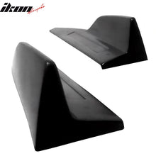 Load image into Gallery viewer, Universal Side Skirts PU ROU Style Unpainted BlackÂ Rocker Pane