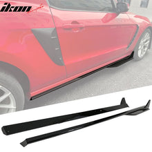Load image into Gallery viewer, 2005-2014 Ford Mustang GT500 Style Side Skirts ABS 2PC