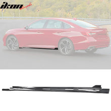 Load image into Gallery viewer, 2018-2022 Honda Accord Side Skirts Extension ABS Carbon Fiber Print