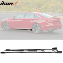 Load image into Gallery viewer, 2018-2022 Honda Accord Side Skirts Extension Rocker ABS Gloss Black