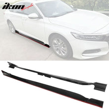 Load image into Gallery viewer, 2018-2022 Honda Accord 4PC Side Skirts Extension Rocker PP