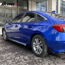 Load image into Gallery viewer, 2022-2025 Honda Civic 11th Type R Side Skirts Rocker Panel Matte Black
