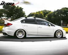 Load image into Gallery viewer, 2012-2015 Honda Civic Sedan Side Skirts Extention JDM Mug Style Black