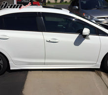 Load image into Gallery viewer, 2012-2015 Honda Civic Sedan Side Skirts Extention JDM Mug Style Black