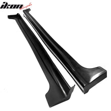 Load image into Gallery viewer, 2012-2015 Honda Civic Sedan Side Skirts Extention JDM Mug Style Black