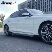 Load image into Gallery viewer, 2014-2023 Infiniti Q50 IKON Style 4PC Side Skirt PP