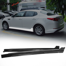Load image into Gallery viewer, 2010-2012 Kia Optima S Style Unpainted Side Skirts Rocker Panel PU
