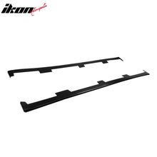 Load image into Gallery viewer, Universal Side Skirts 79" x 3" PU Black Extension Line Rocker Panel