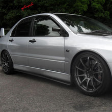 Load image into Gallery viewer, Universal Side Skirts 75" x 3.5" JDM Style PU Unpainted Black