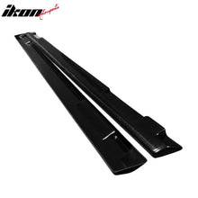 Load image into Gallery viewer, Universal Side Skirts 75" x 3.5" JDM Style PU Unpainted Black