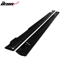 Load image into Gallery viewer, Universal Side Skirts 75" x 3.5" JDM Style PU Unpainted Black