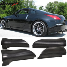 Load image into Gallery viewer, 2003-2008 Nissan 350Z Z33 2 Door JDM Style PU Side Skirts 4PC