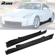 Load image into Gallery viewer, 2003-2009 Nissan 350Z Z33 V Style Side Skirts Rocker Panel PU