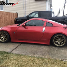 Load image into Gallery viewer, 2003-2009 Nissan 350Z Z33 V Style Side Skirts Rocker Panel PU