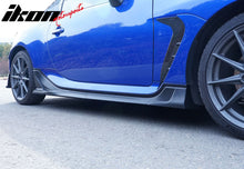 Load image into Gallery viewer, 2022-2025 Subaru BRZ Toyota GR86 JDM 4PC Side Skirt