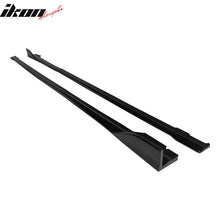 Load image into Gallery viewer, 2022-2025Â SubaruÂ WRX D Style Matte Black Side Skirts Extensions 4PCS