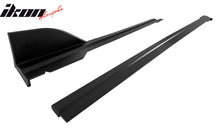 Load image into Gallery viewer, 2022-2025Â SubaruÂ WRX D Style Matte Black Side Skirts Extensions 4PCS