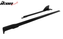 Load image into Gallery viewer, 2022-2025Â SubaruÂ WRX D Style Matte Black Side Skirts Extensions 4PCS