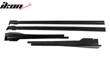 Load image into Gallery viewer, 2022-2025Â SubaruÂ WRX D Style Matte Black Side Skirts Extensions 4PCS