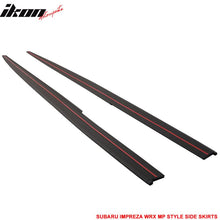 Load image into Gallery viewer, 2015-2021 Subaru WRX STI MP Style Side Skirts Splitter Extension ABS