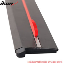 Load image into Gallery viewer, 2015-2021 Subaru WRX STI MP Style Side Skirts Splitter Extension ABS