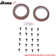 Load image into Gallery viewer, 2015-2021 Subaru WRX STI MP Style Side Skirts Splitter Extension ABS