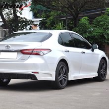 Load image into Gallery viewer, 2018-2024 Toyota Camry IKON Matte Side Skirts &amp; Rocker Panel