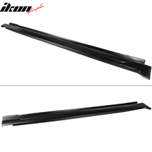 Load image into Gallery viewer, 2018-2024 Toyota Camry Matte Black Side Skirt &amp; CF Print Rocker Panel
