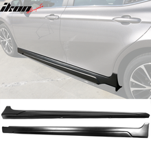 Load image into Gallery viewer, 2018-2024 Toyota Camry IKON Style Matte Black PP Side Skirts Extension