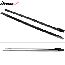 Load image into Gallery viewer, 2018-2024 Toyota Camry Matte Black Side Skirt &amp; CF Print Rocker Panel