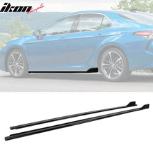 Load image into Gallery viewer, 2018-2024 Camry IKON Side Skirt &amp; Gloss Black Rocker Panel
