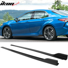 Load image into Gallery viewer, 2018-2024 Toyota Camry IKON Matte Side Skirts &amp; Rocker Panel