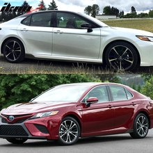 Load image into Gallery viewer, 2018-2024 Toyota Camry IKON Matte Side Skirts &amp; Rocker Panel