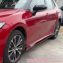 Load image into Gallery viewer, 2025-Up Toyota Camry SE XSE TRD Style Side Skirts Carbon Fiber Print