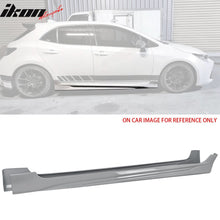 Load image into Gallery viewer, 2019-2025 Toyota Corolla Hatchback M Unpainted Side Skirts Rocker Pann