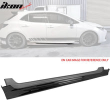 Load image into Gallery viewer, 2019-2025 Toyota Corolla M Style Gloss Black Side Skirts Rocker Pannel