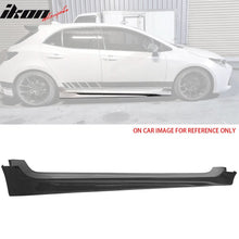 Load image into Gallery viewer, 2019-2025 Toyota Corolla M Style Matte Black Side Skirts Rocker Pannel