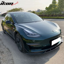Load image into Gallery viewer, 2017-2022 Tesla Model 3 IKON Style Side Skirts Rocker Panel ABS 4PC