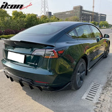 Load image into Gallery viewer, 2017-2022 Tesla Model 3 IKON Style Side Skirts Rocker Panel ABS 4PC