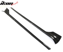 Load image into Gallery viewer, 2021-2025 Tesla Model S Gloss Black Revozport Side Skirts Carbon Fiber