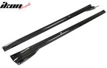 Load image into Gallery viewer, 2021-2025 Tesla Model S Gloss Black Revozport Side Skirts Carbon Fiber