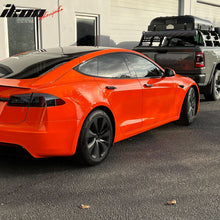 Load image into Gallery viewer, 2021-2025 Tesla Model S Gloss Black Revozport Side Skirts Carbon Fiber