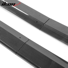 Load image into Gallery viewer, Side Skirts for 2020-2024 Tesla Model Y ABS Plastic Rocker Panel